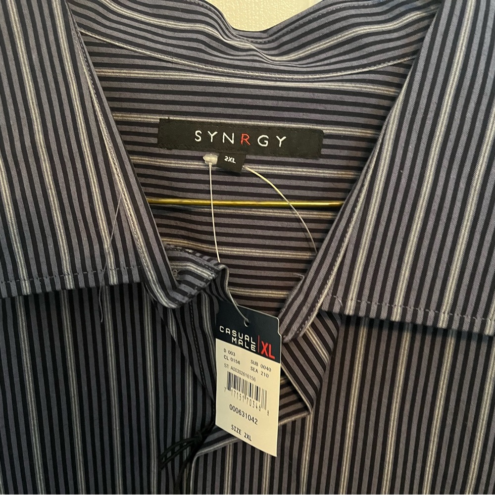 ***TWO*** Men's Shirts.  ShirtS - Synergy and David Taylor